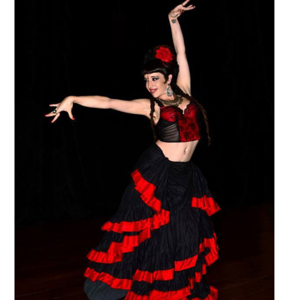 ROYAL SMEELA Falda Danza del Vientre Mujer Traje de Falda Larga Danza del Vientre Vestido Falda Gasa de práctica de Baile Falda Flamenca Disfraz Mujer 